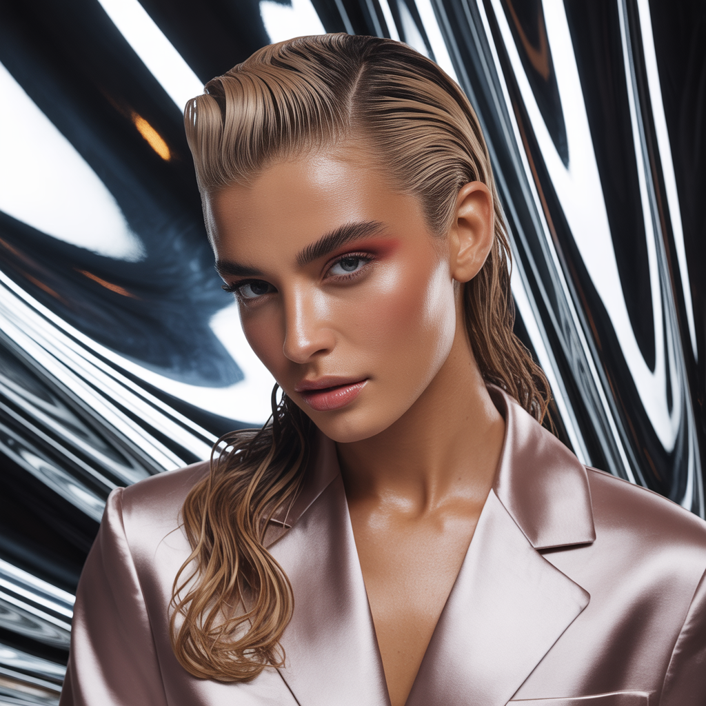 how to keep the wet hair look all day