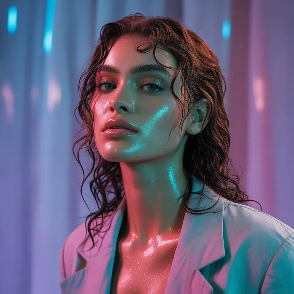 how to keep the wet hair look all day