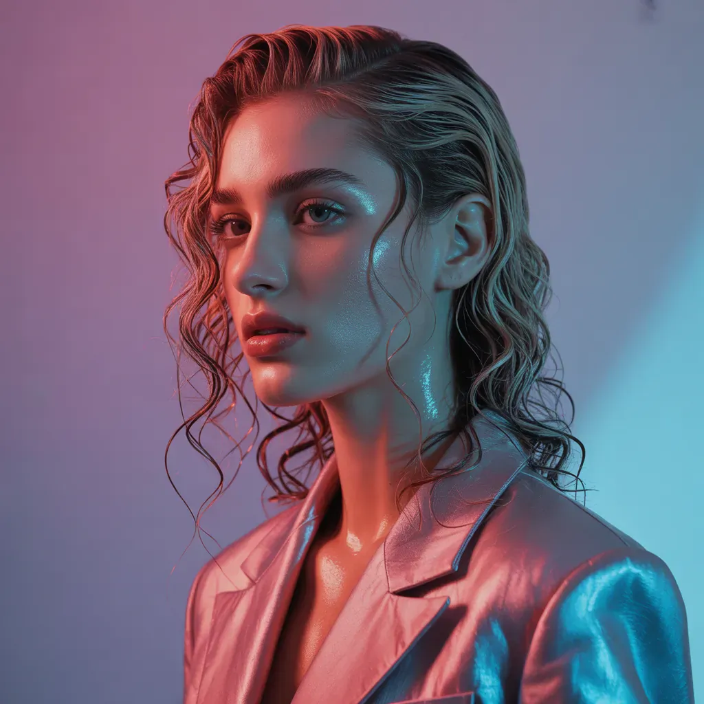 how to keep the wet hair look all day