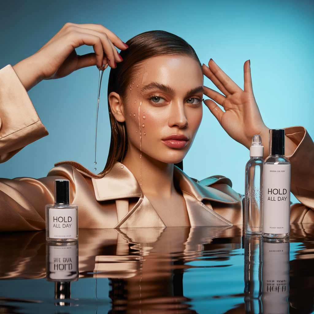 how to keep the wet hair look all day