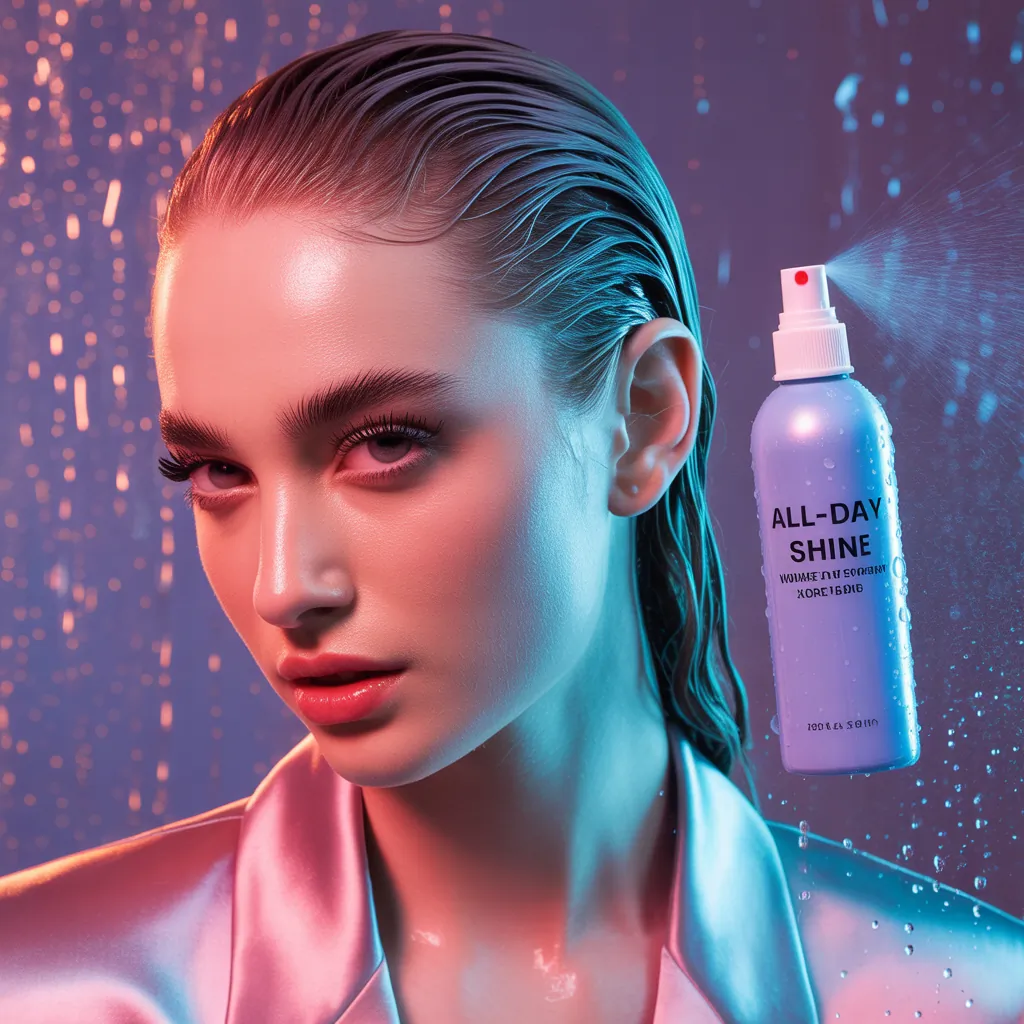 how to keep the wet hair look all day