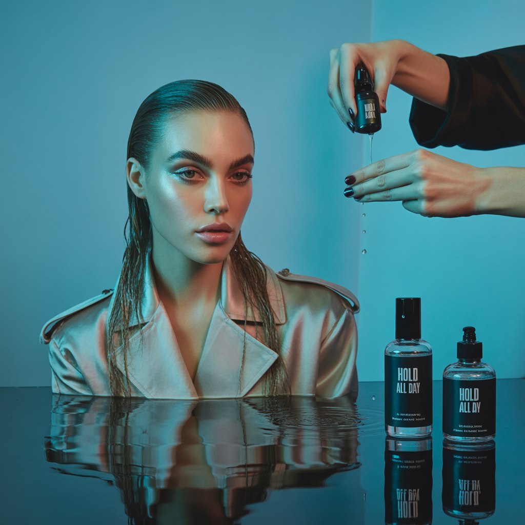 how to keep the wet hair look all day