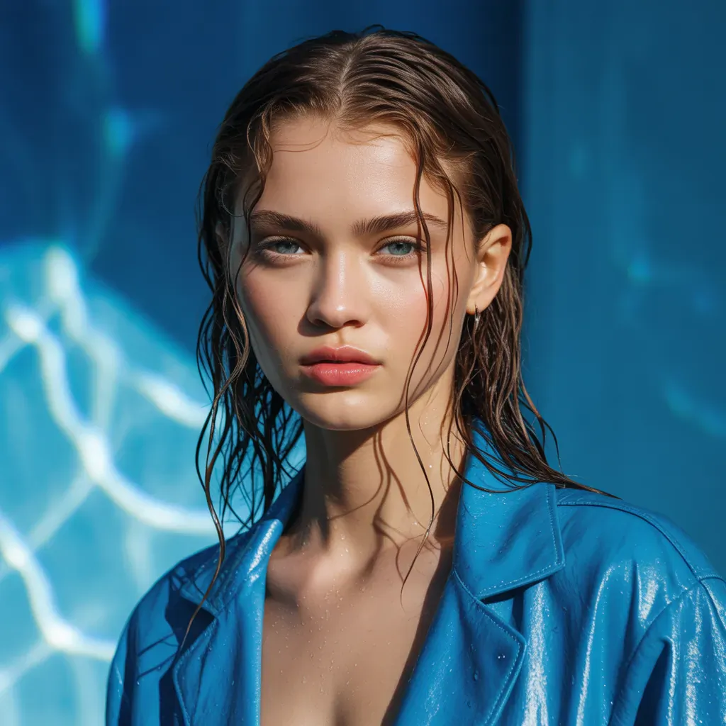 how to keep the wet hair look all day