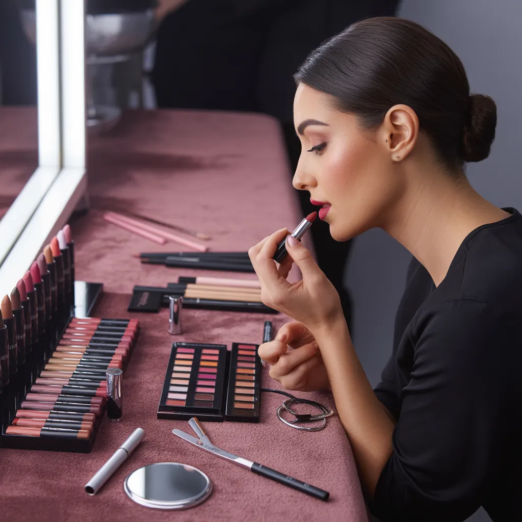 how to match lip liner and lipstick