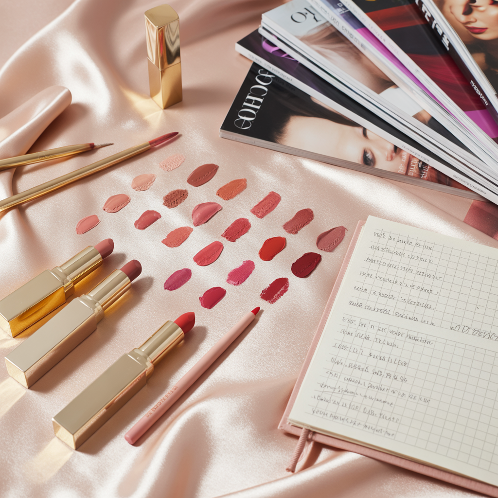 how to match lip liner and lipstick