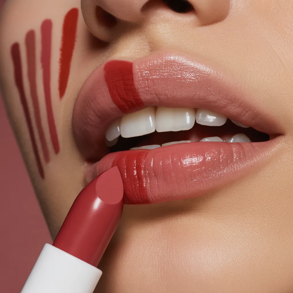 how to match lip liner and lipstick