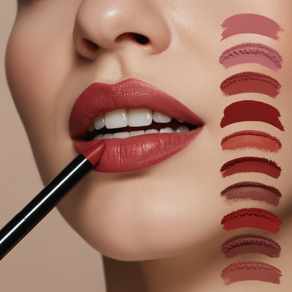 how to match lip liner and lipstick