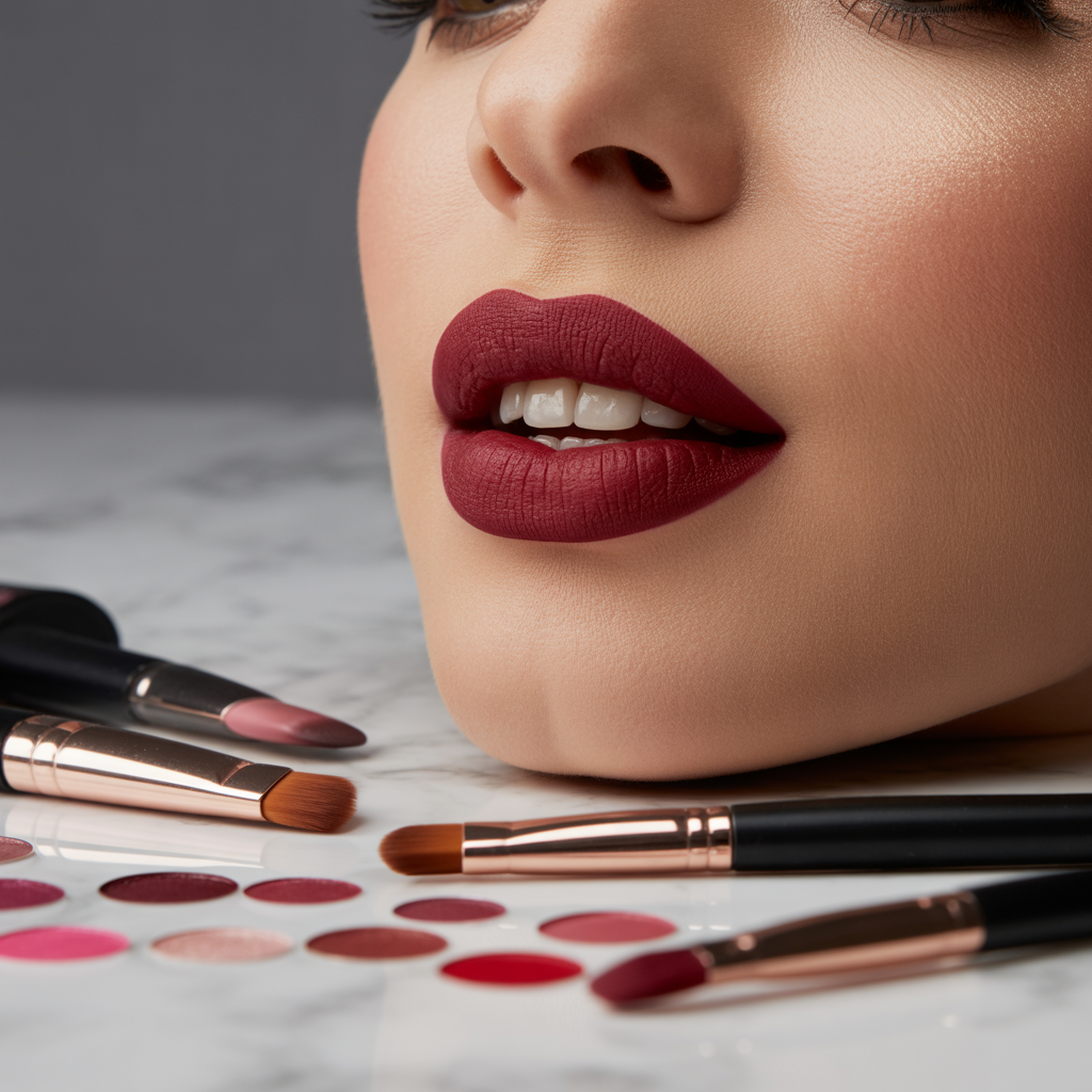 how to match lip liner and lipstick