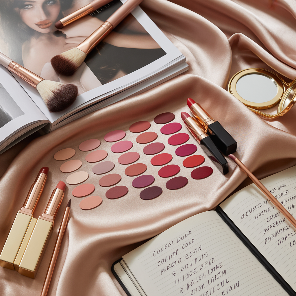 how to match lip liner and lipstick