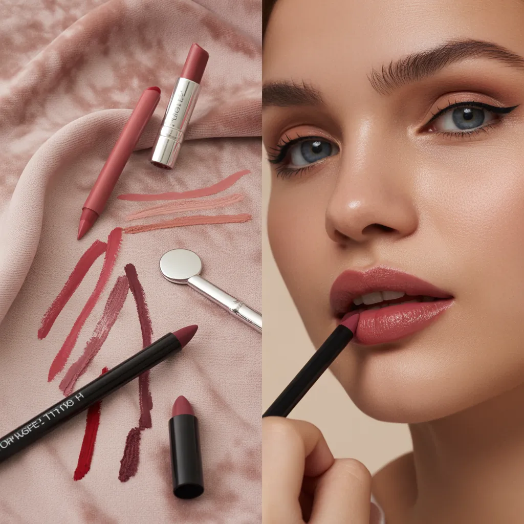 how to match lip liner and lipstick