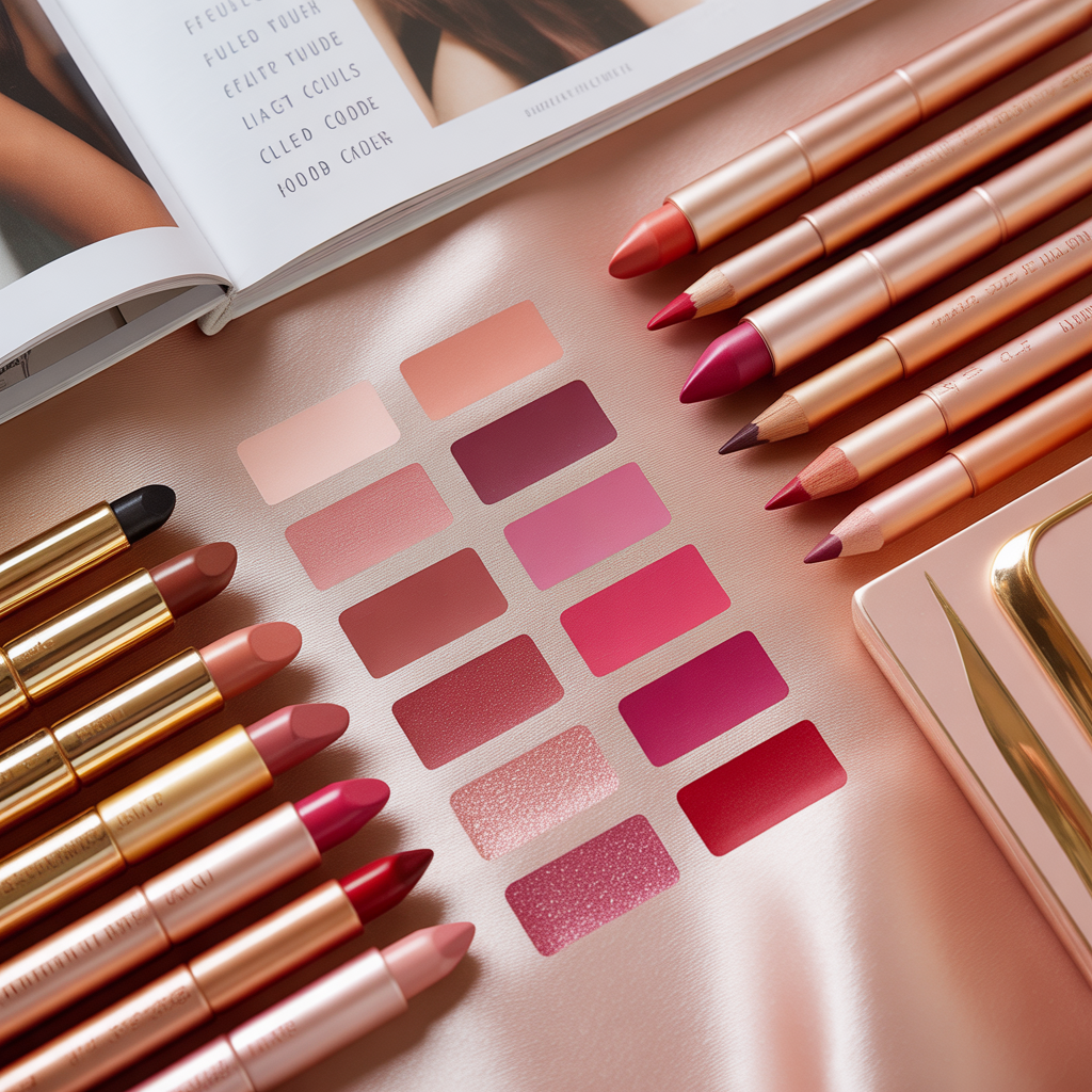 how to match lip liner and lipstick