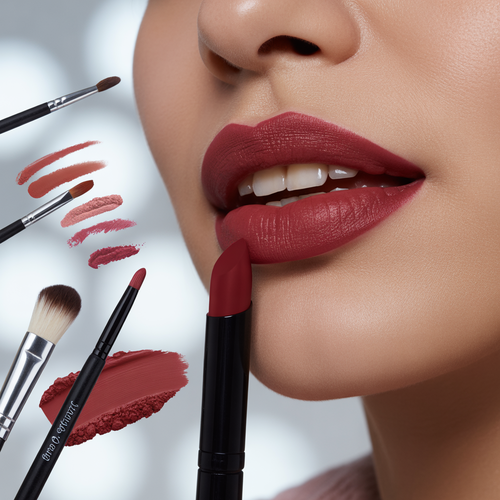 how to match lip liner and lipstick