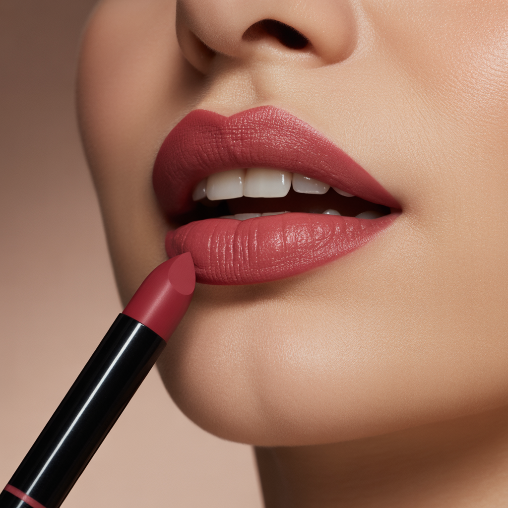 how to match lip liner and lipstick