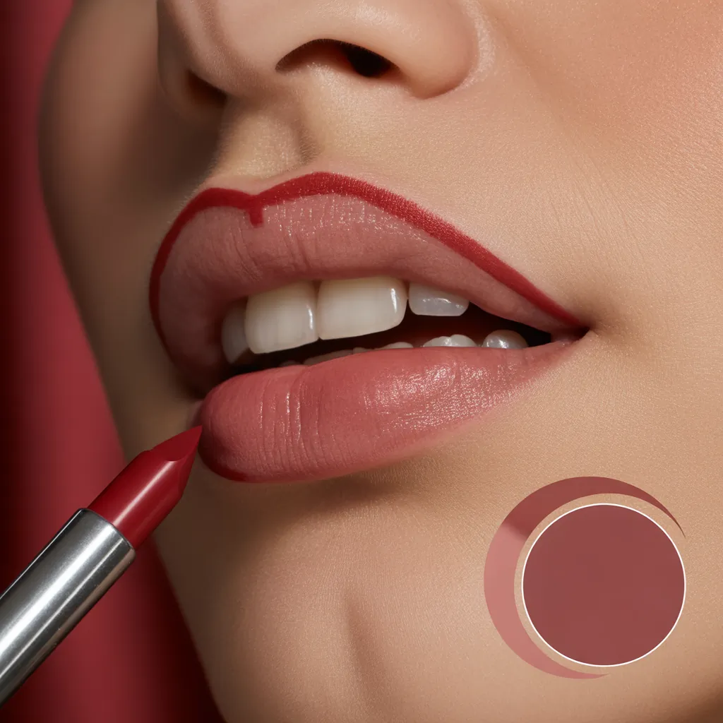 how to match lip liner and lipstick