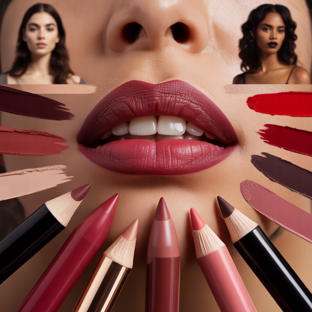 how to match lip liner and lipstick