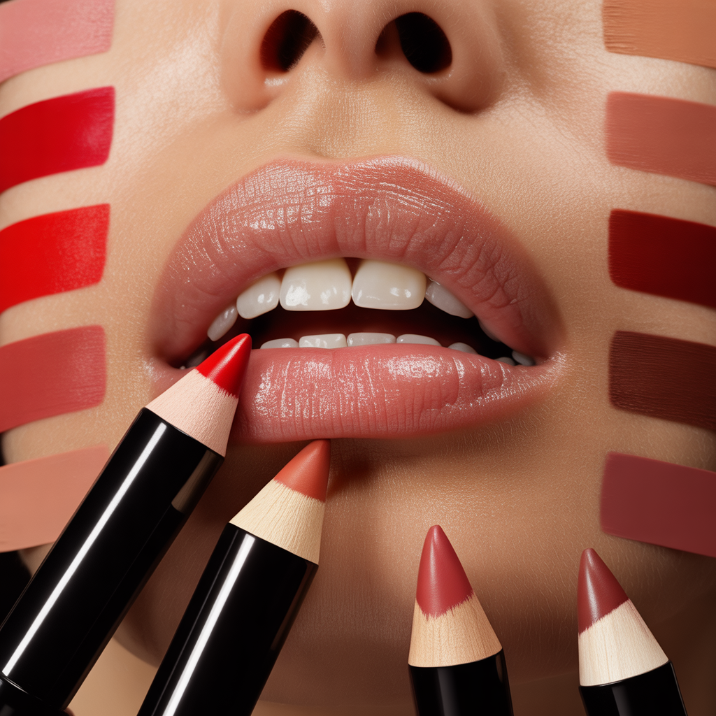 how to match lip liner and lipstick