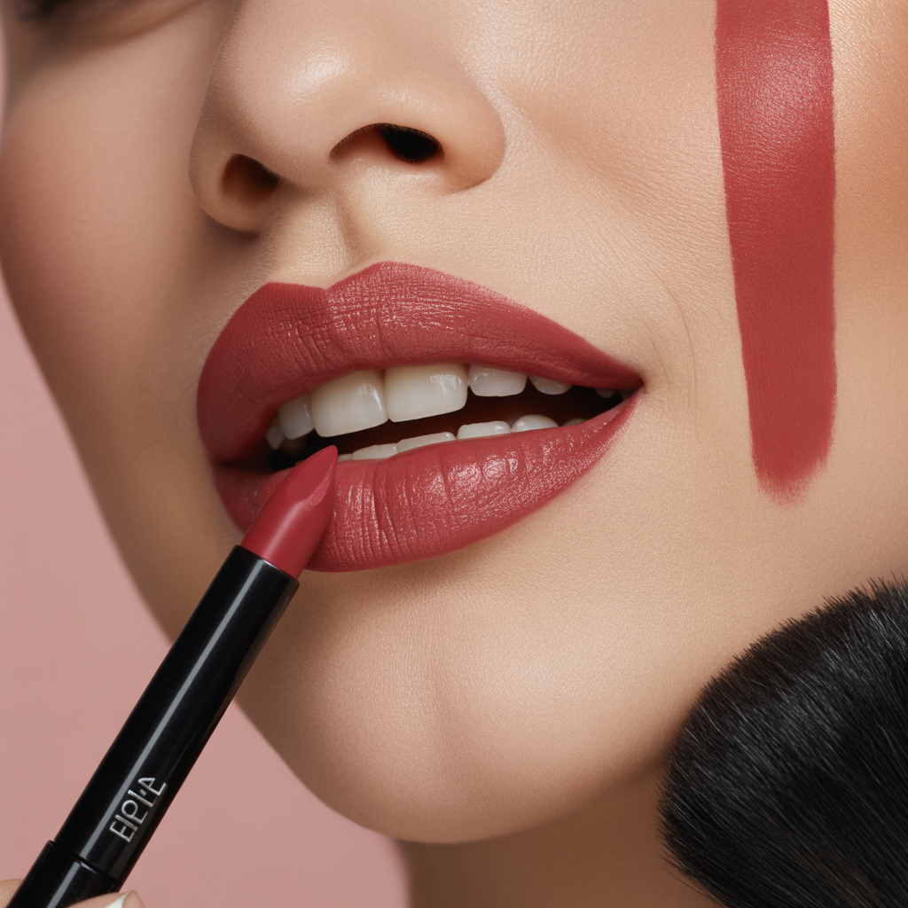 how to match lip liner and lipstick