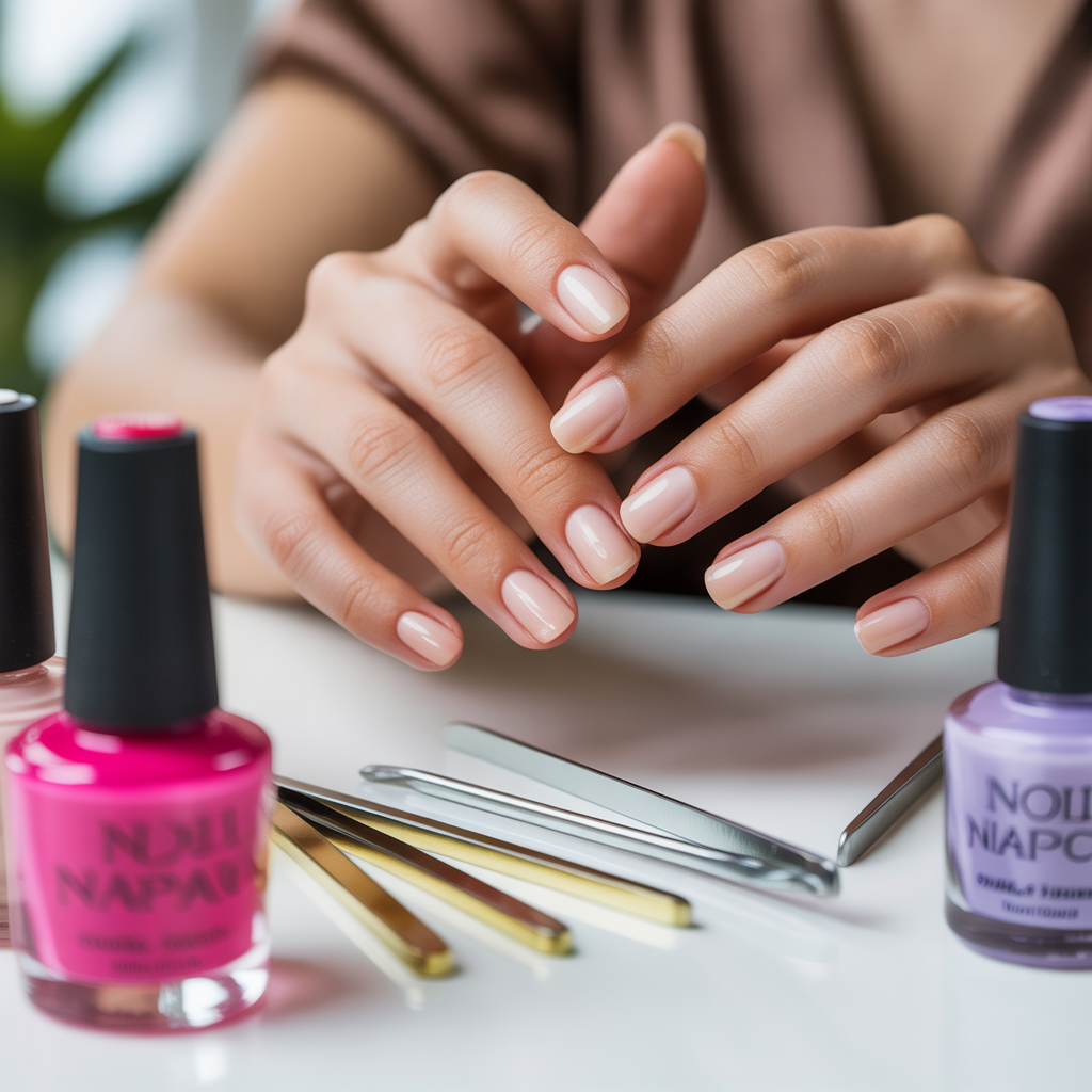 how to prep nails for acrylics