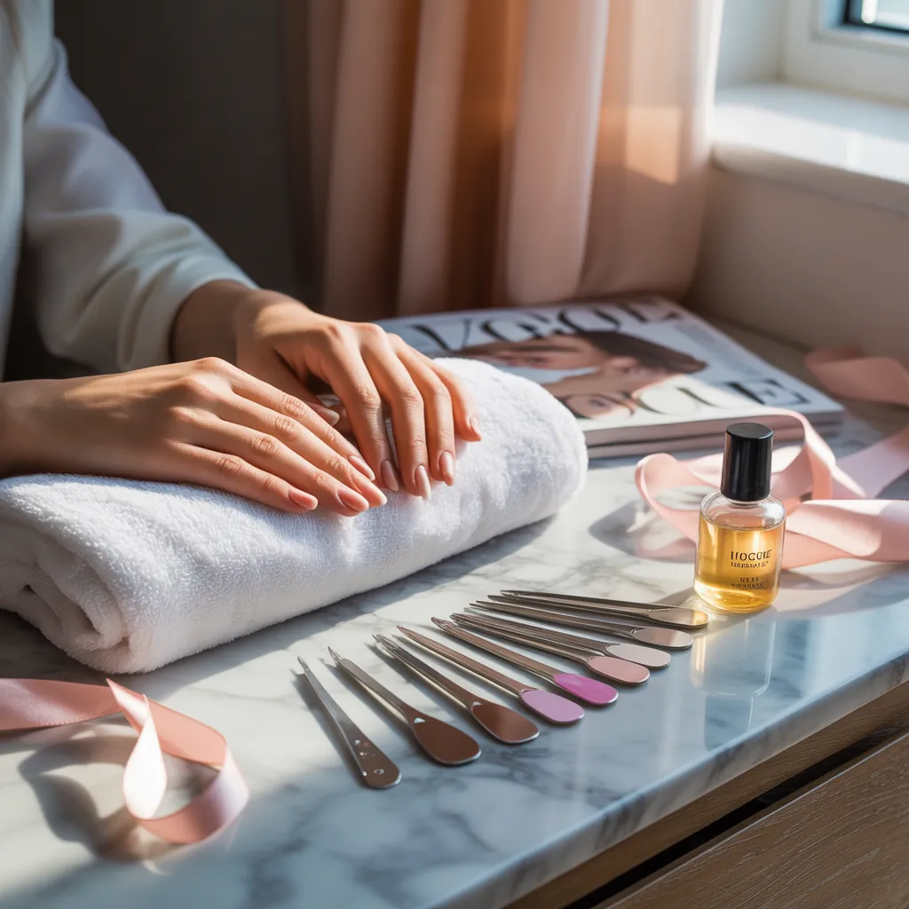 how to prep nails for acrylics