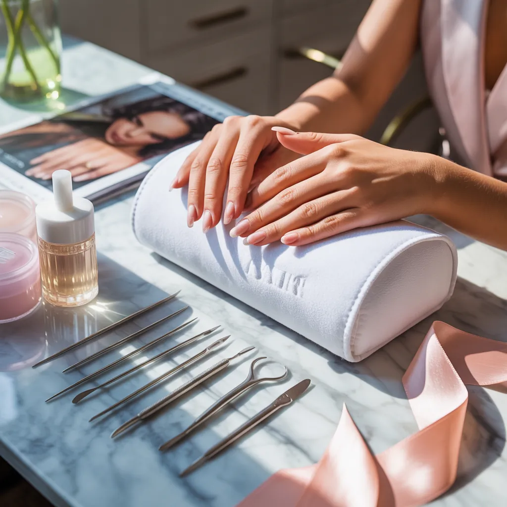 how to prep nails for acrylics