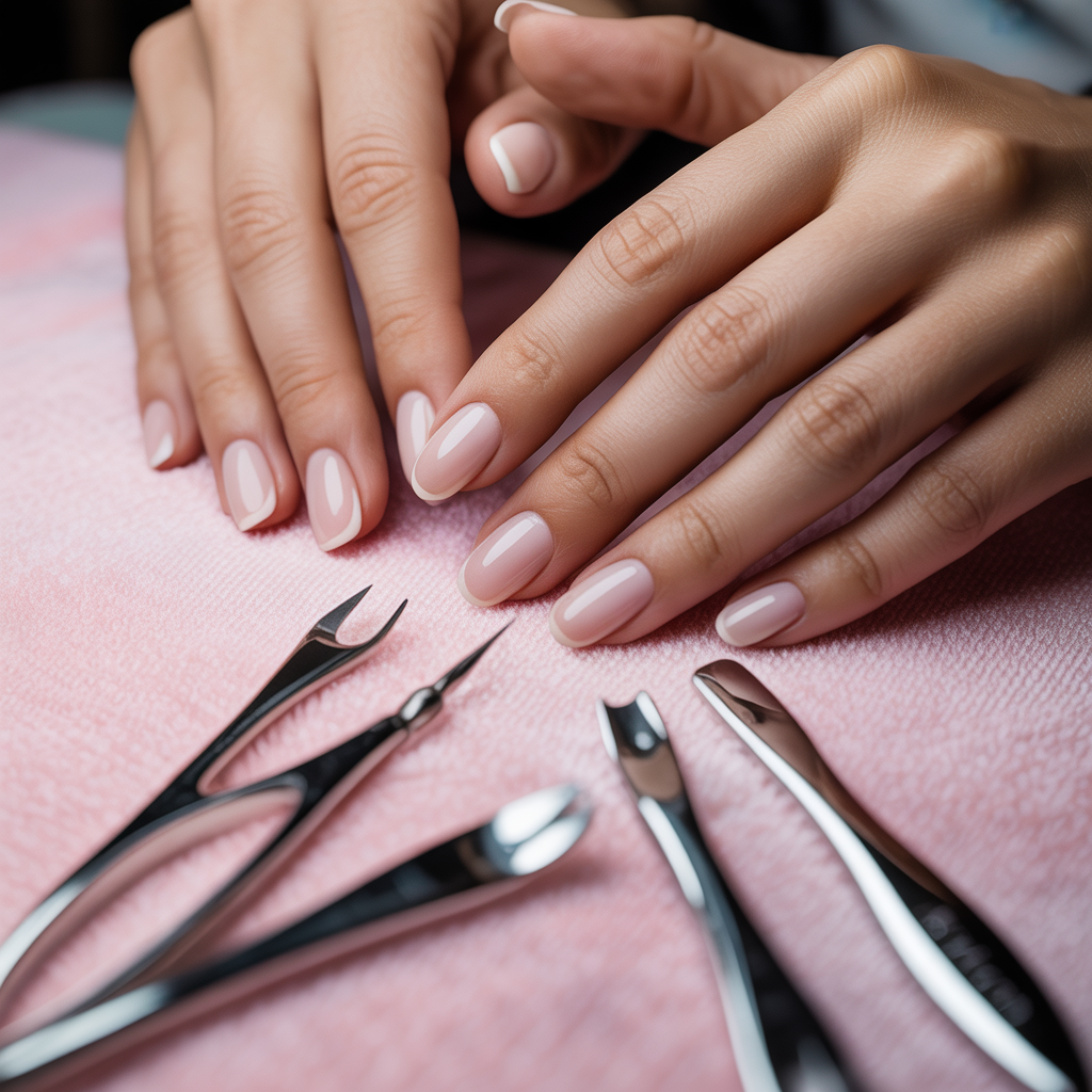 how to prep nails for acrylics
