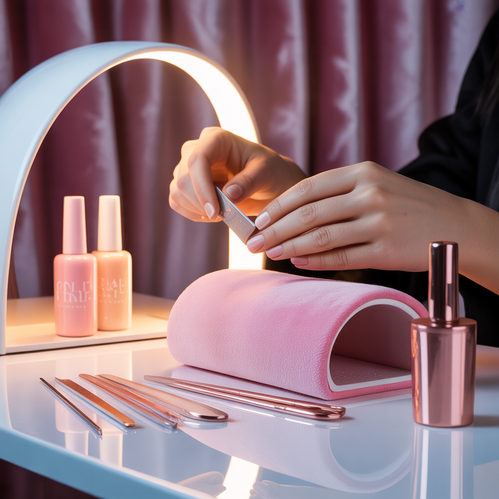 how to prep nails for acrylics