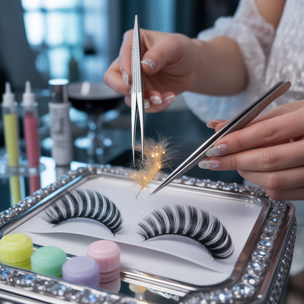 how to shorten eyelashes