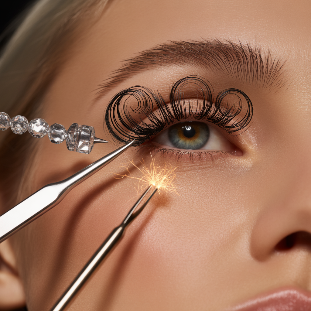 how to shorten eyelashes