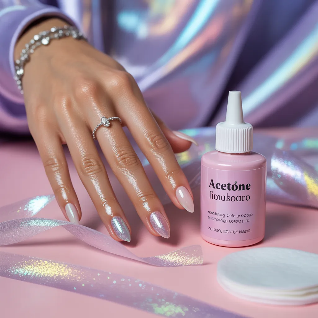 how to take nail glue off skin