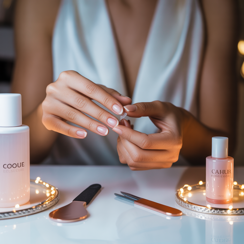 how to take nail glue off skin