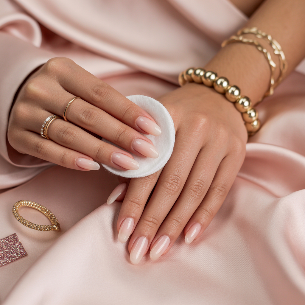 how to take nail glue off skin