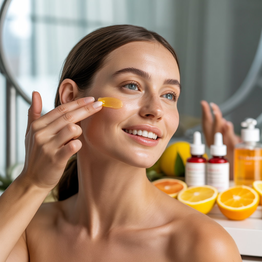 how to use vitamin c serum