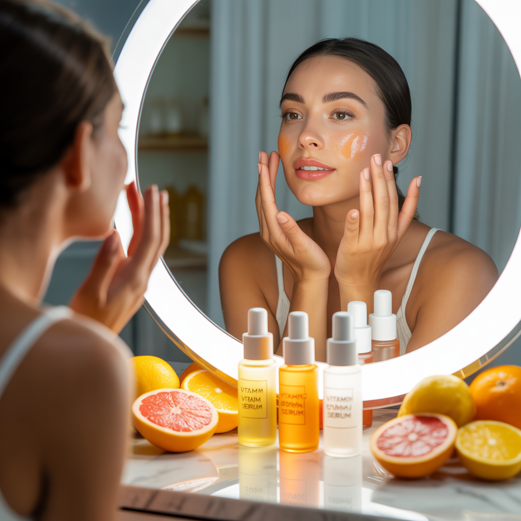 how to use vitamin c serum