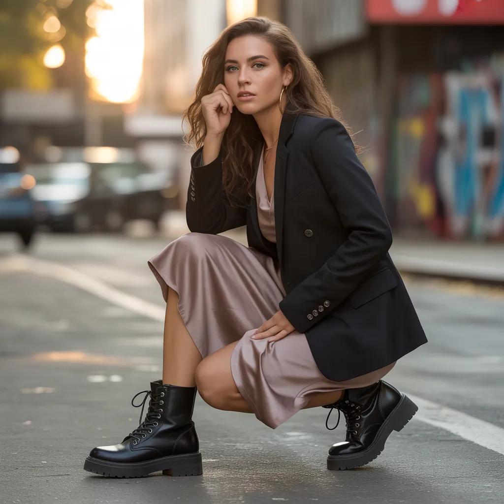 how to wear combat boots