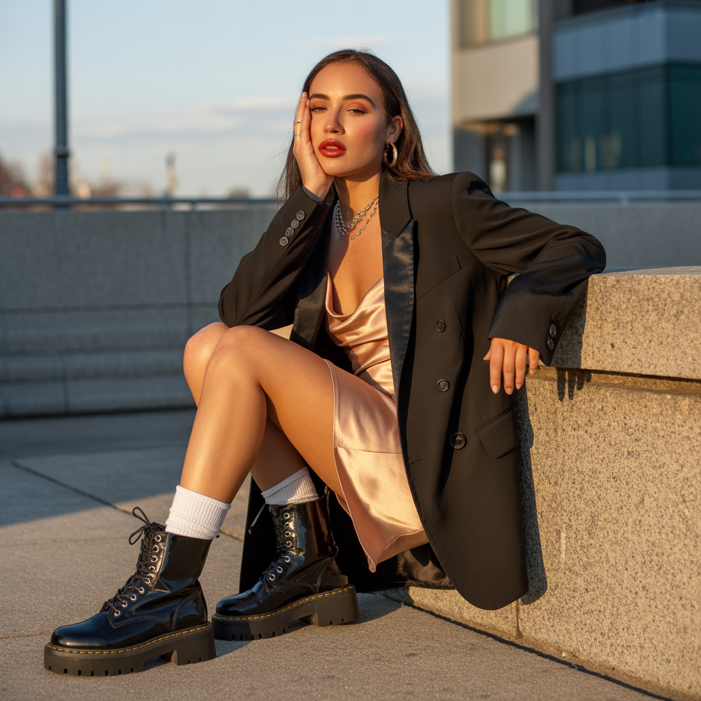 how to wear combat boots