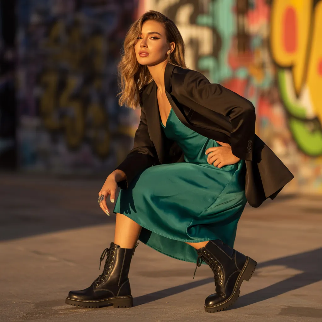 how to wear combat boots