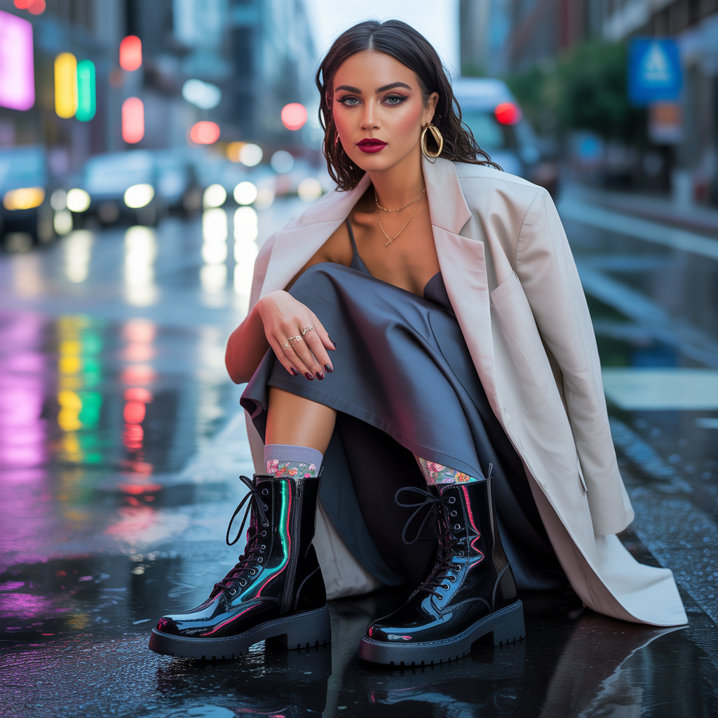 how to wear combat boots