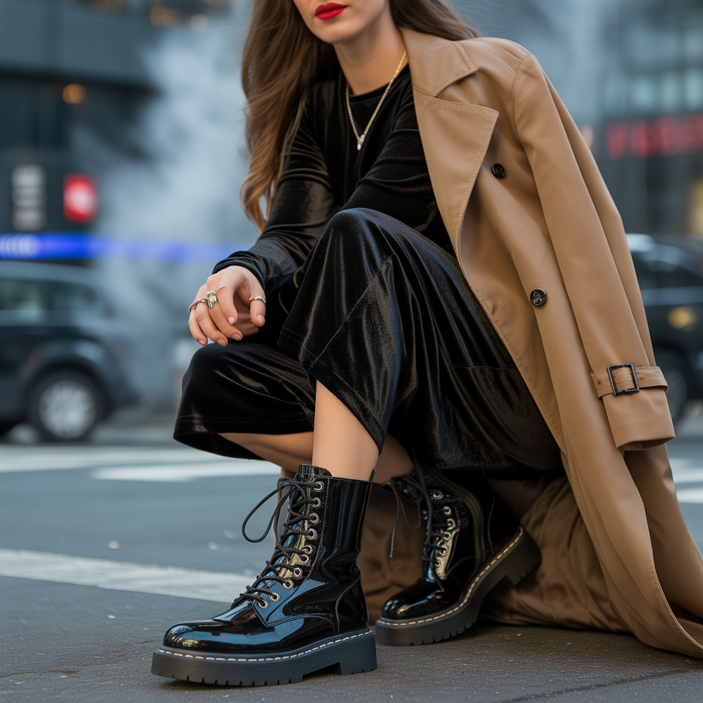 how to wear combat boots