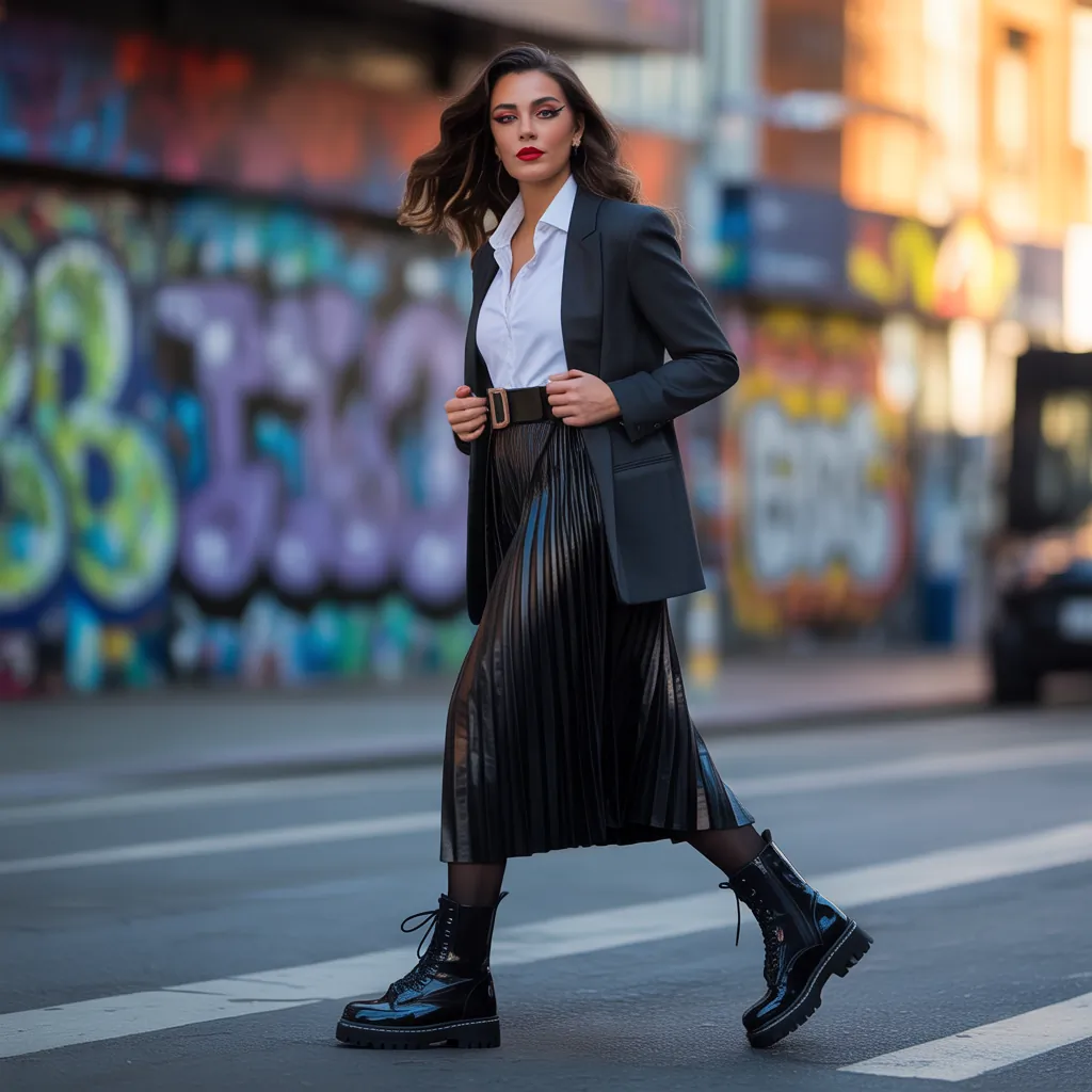 how to wear combat boots