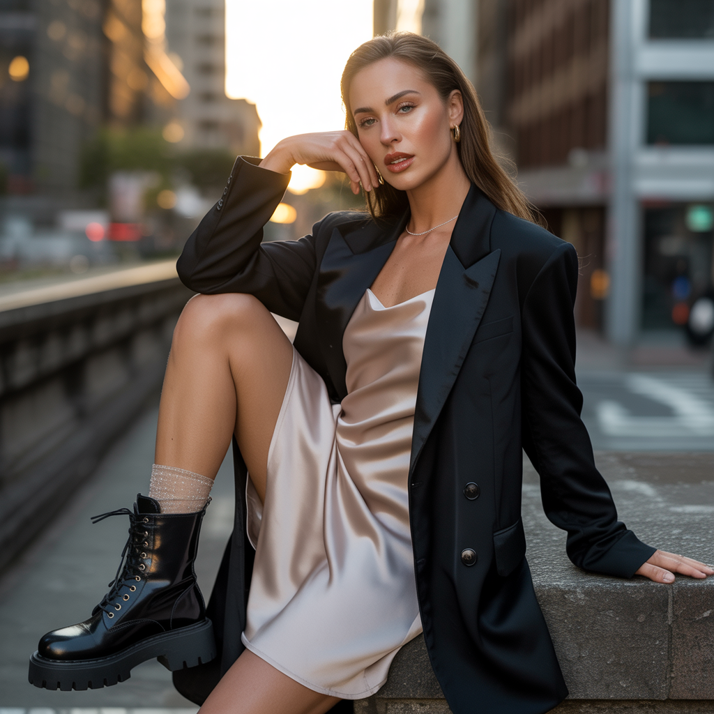 how to wear combat boots