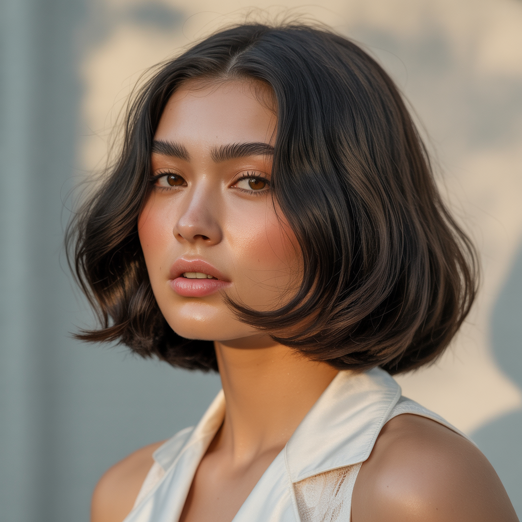 hush cut hairstyle