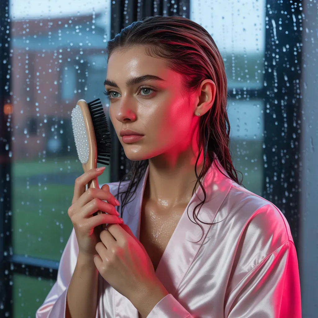 is it bad to brush wet hair