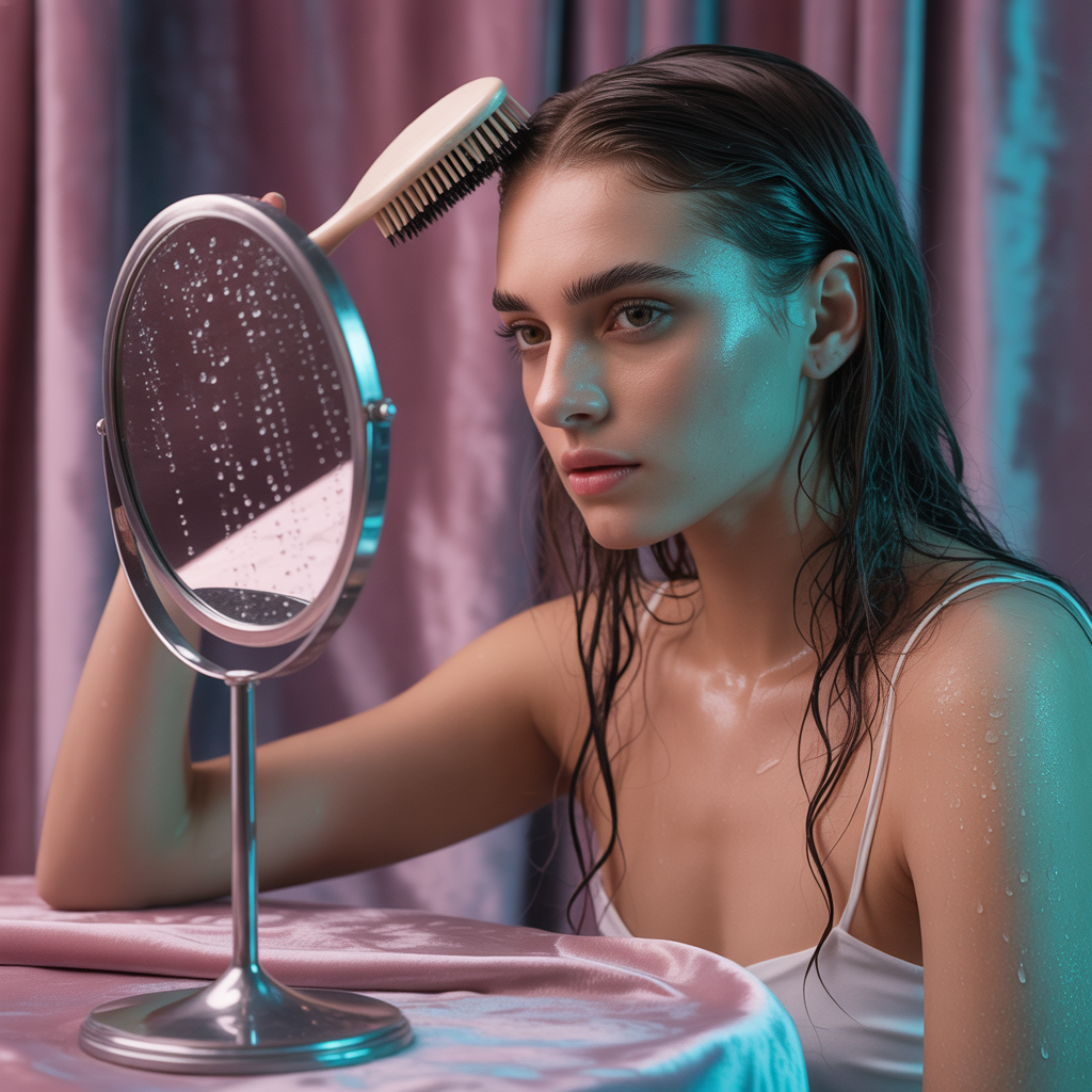 is it bad to brush wet hair