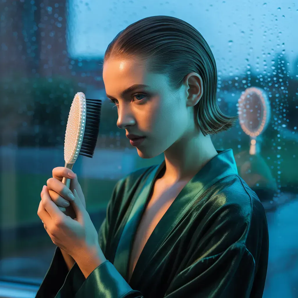 is it bad to brush wet hair