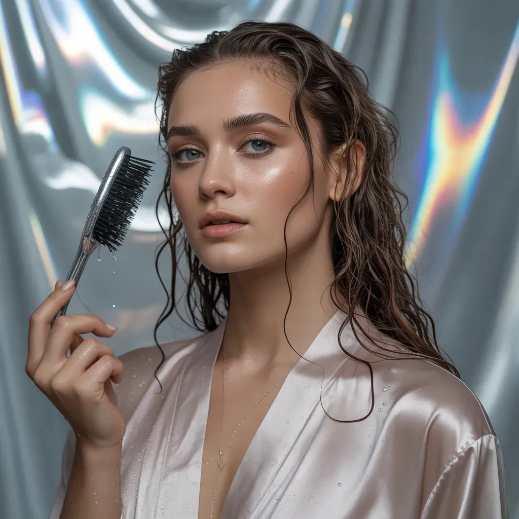 is it bad to brush wet hair