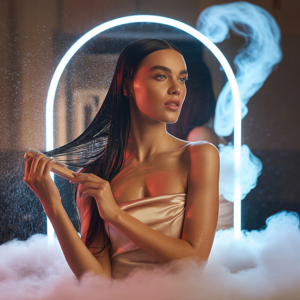 is it bad to brush wet hair