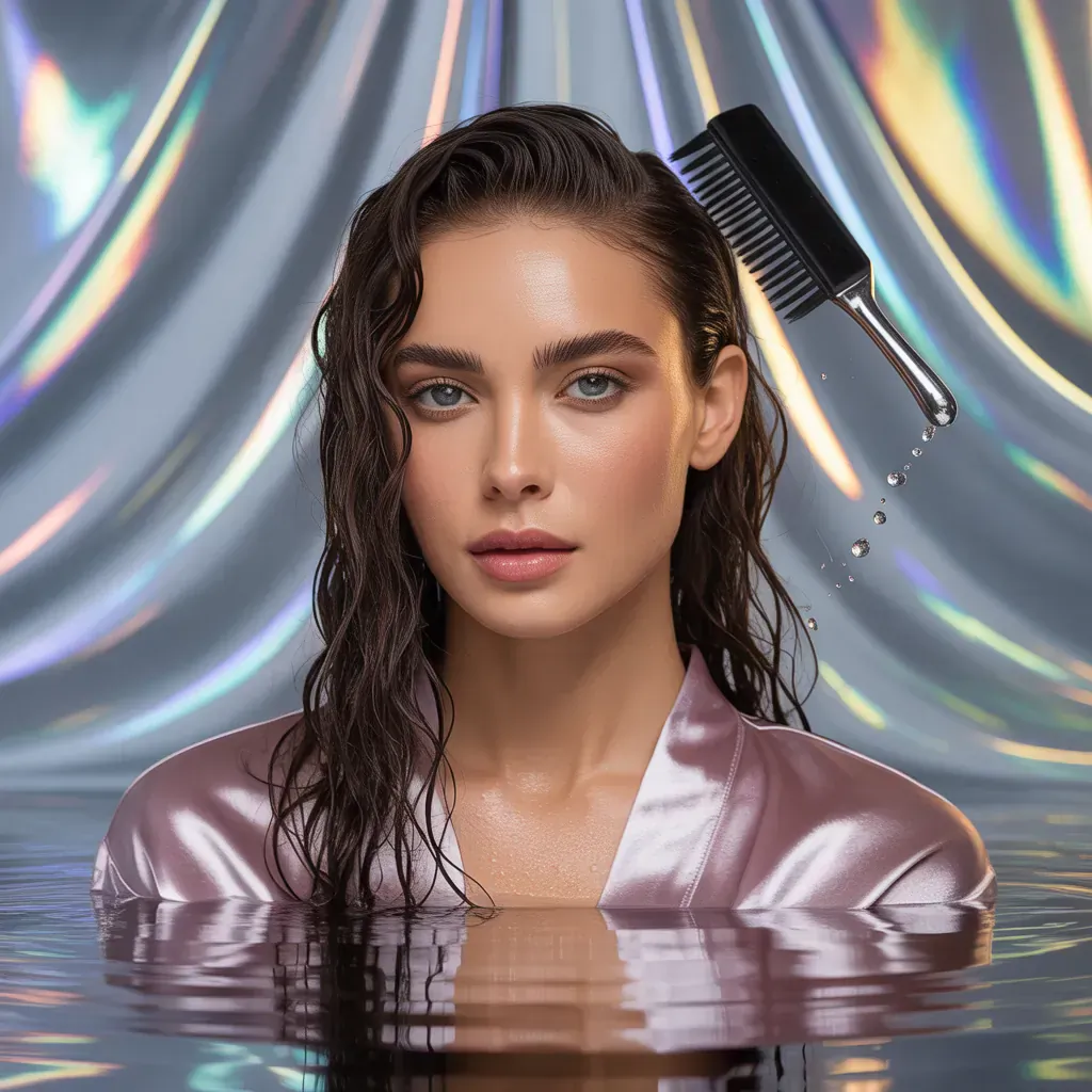 is it bad to brush wet hair