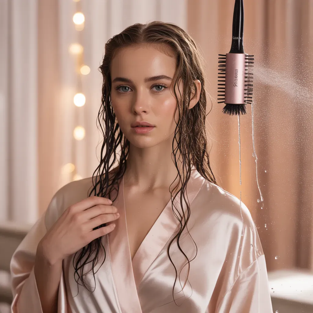 is it bad to brush wet hair