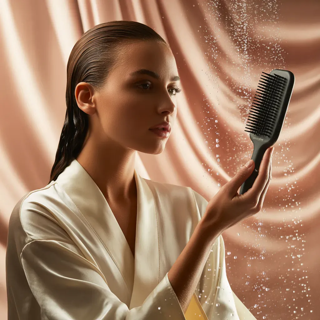 is it bad to brush wet hair