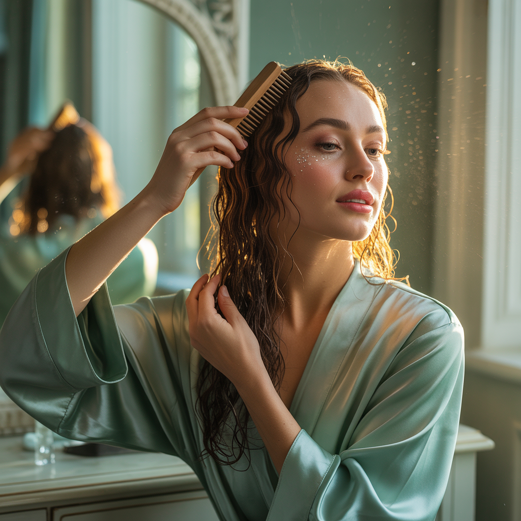 is it bad to brush wet hair